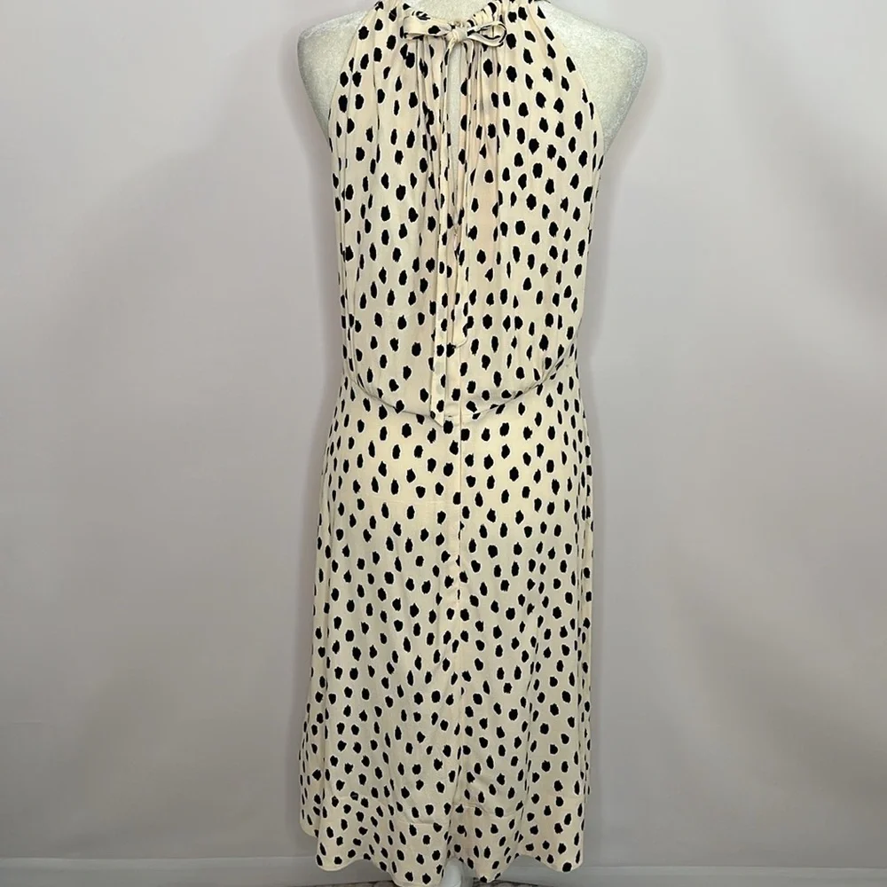 Kate Spade Leopard Dot Halter Dress